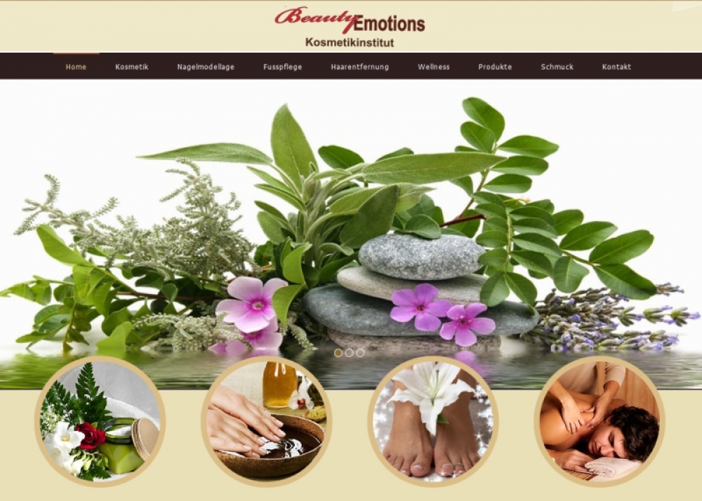 Homepage Relaunch Kosmetikinstitut in Hemer